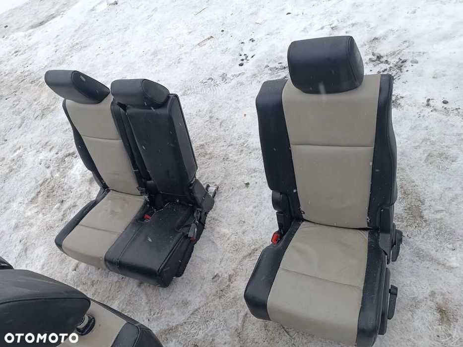 DODGE JOURNEY I fotele kanapa komplet EU SKÓRA elekryczne