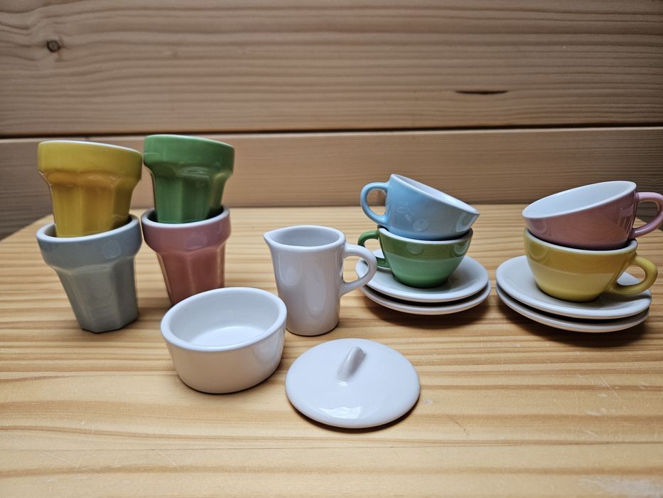 Serwis do kawy herbaty zabawkowy Ikea Duktig