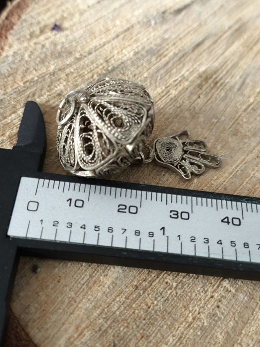 Stara zawieszka amulet ,ręka Fatimy. Vintage