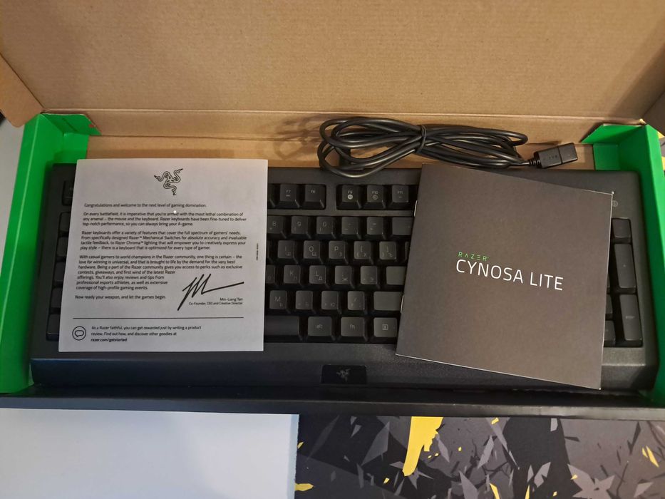 Клавіатура Razer Cynosa Lite RGB