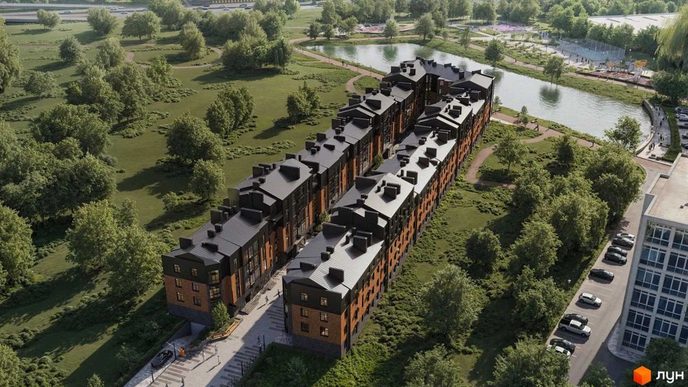 Продаж 2кім.квартира 57кв.м. в новому ЖК Plaza Kvartal 3 Чабани Сертифікат.