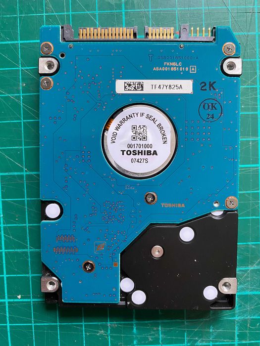 Dysk HDD Toshiba laptop 80GB sata 2,5”