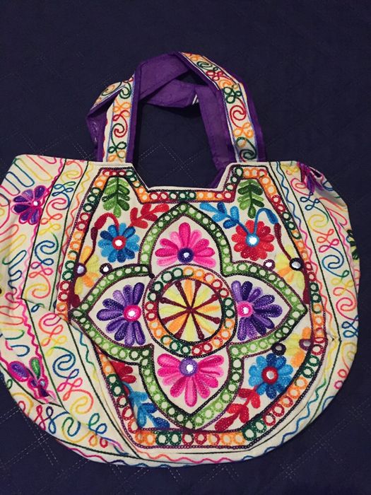 Torebka saszetka dokumenty Indie