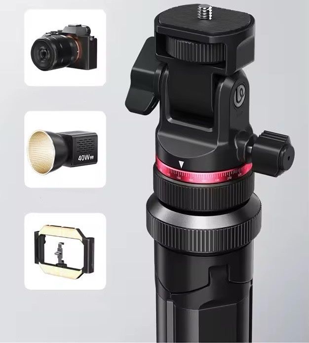 Ulanzi MT-80 стійка 213 см, трипод з площадкою, міні-штатив, tripod