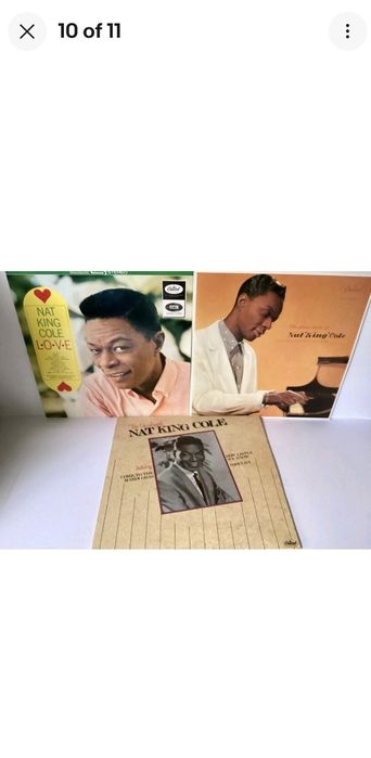Nat King Cole vinyl box set "THE CAPITOL YEA