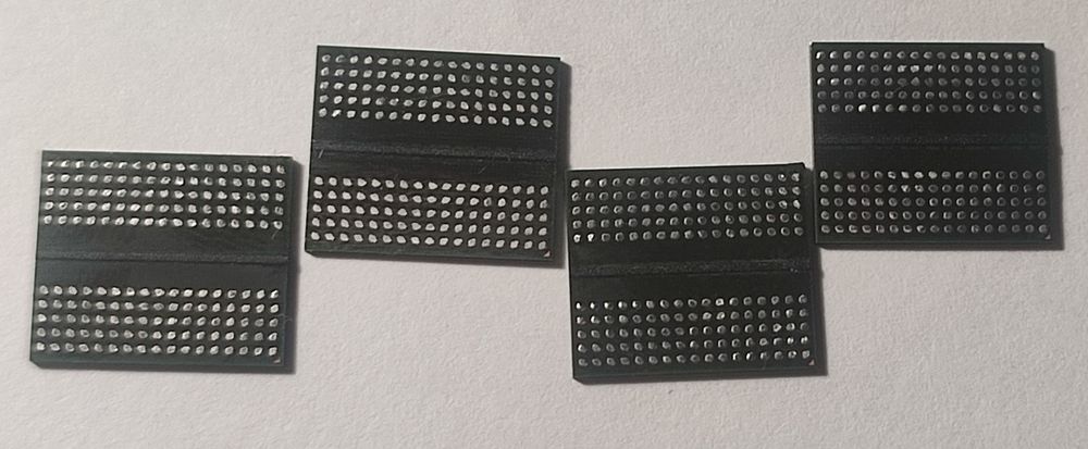 Відеопам'ять GDDR5 Samsung K4G41325FE-HC28 (Комплект 4 шт.)