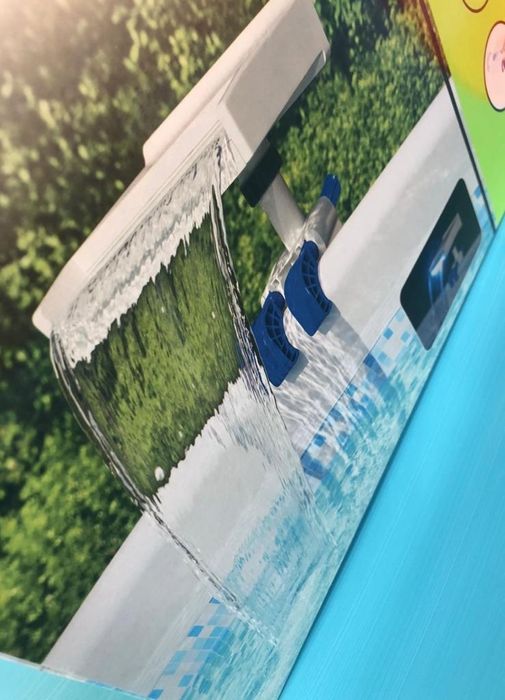 Cascata piscina, nova em caixa intex bestway
