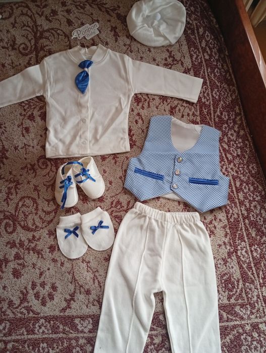 Ubranko do chrztu dla chłopca 68