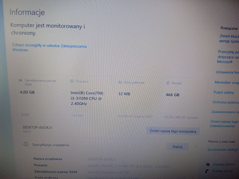 Laptop medion AKOYA E6232