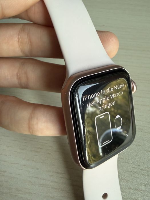 Apple watch SE rose gold smartwatch zegarek
