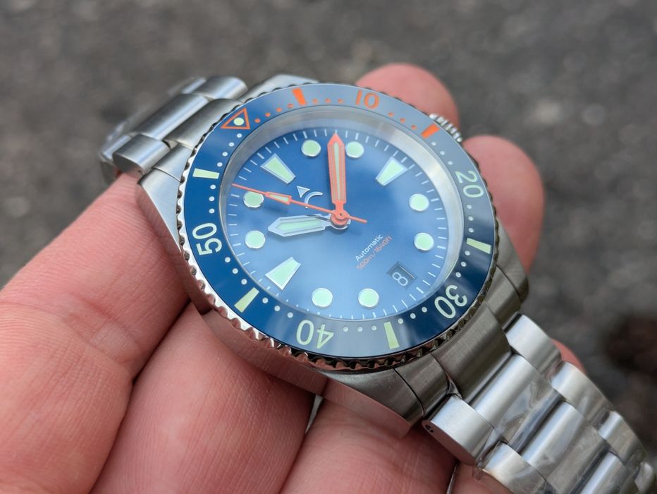 Zegarek Axios Ironclad 40mm szafir sw200 luma