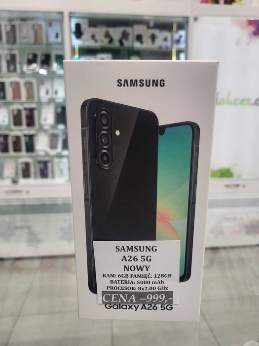 Samsung A26 5G 128GB NOWY Telakces Felicity *Raty 0%