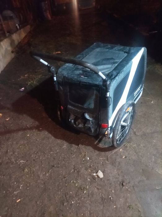 Wózek rowerowy dla psa  transporter