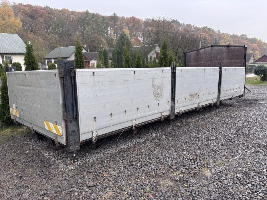 Zabudowa Scania ( paka, burta, wywrotka) 7,20x2,40x1m