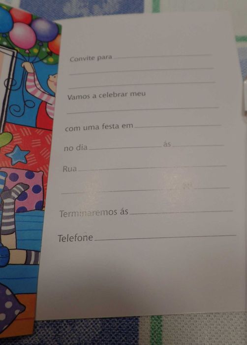 Brindes de ofertas para festas de Crianças (BW)