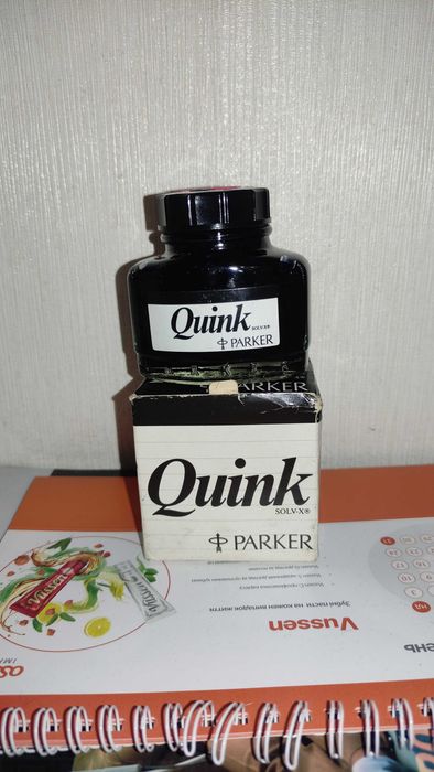 Чернила Quink PARKER ( черные)