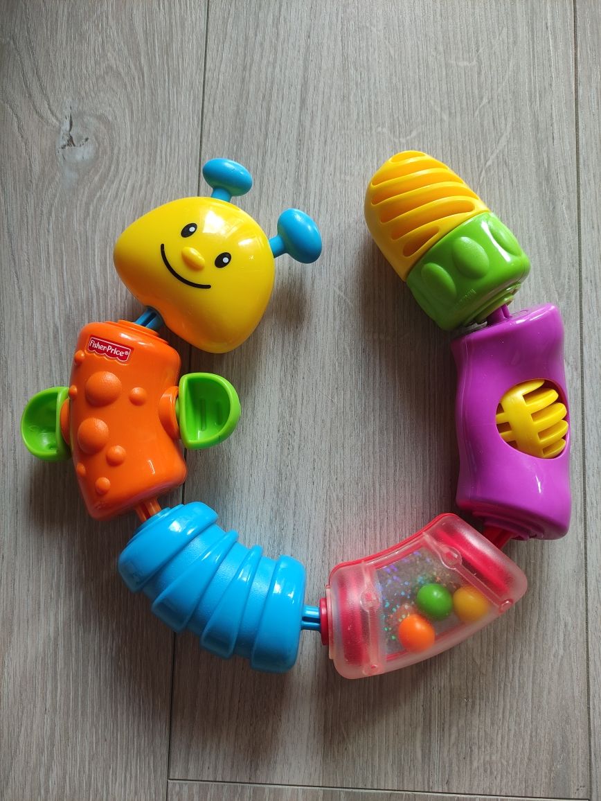 Fisher price snap lock hot sale caterpillar