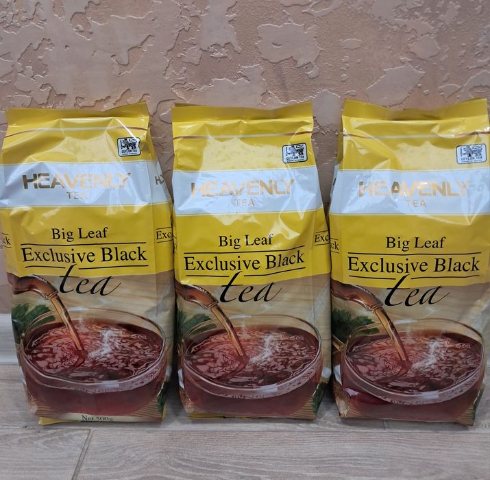 Чорний чай з бергамотом Heavenly / зелений чай Heavenly / чорний чай