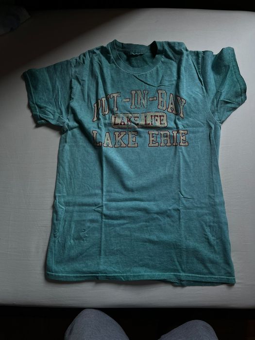 Camiseta tradicional, "PUT-IN-BAY, LAKE LIFE".