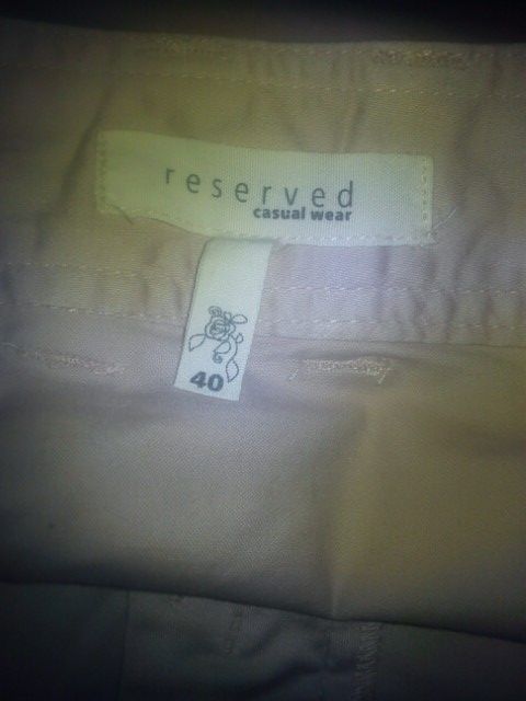 spódniczka,spódnica Reserved brudny róż rozmiar 40