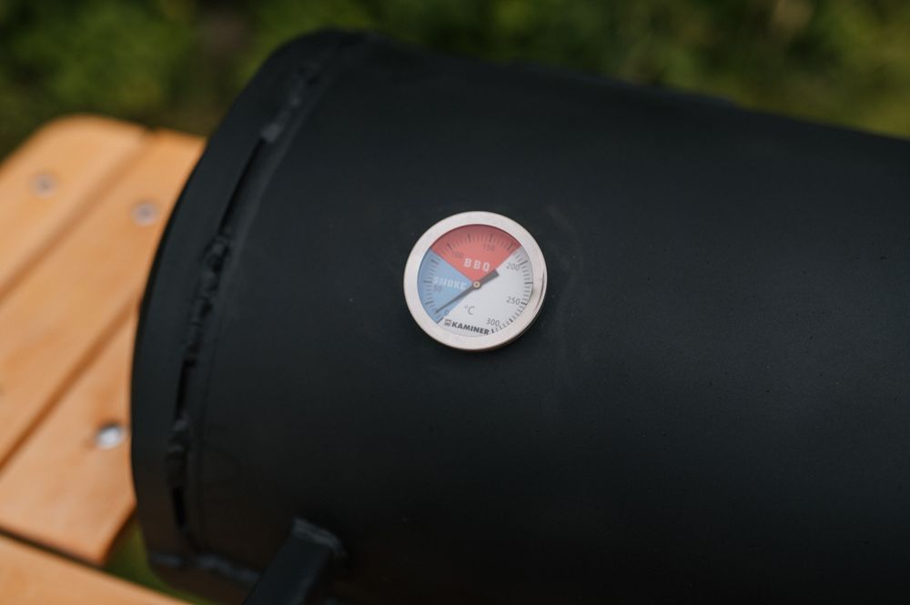 Grill ogrodowy z butli gazu LPG węglowy