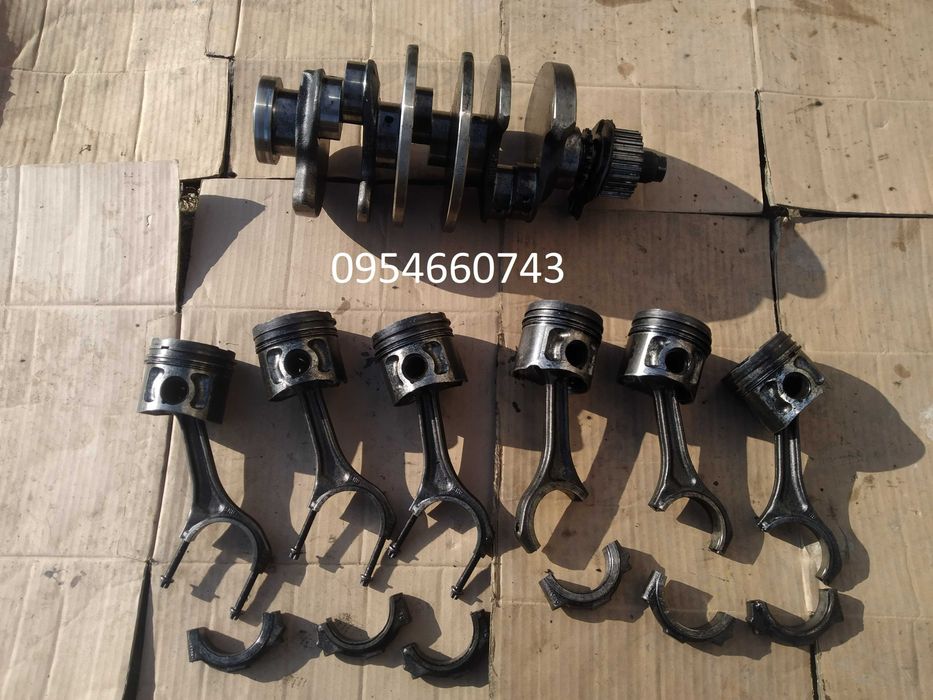 поршень шатун коленвал колинвал 2.5 Tdi AFB Ауди А6 С5 Пассат Б5