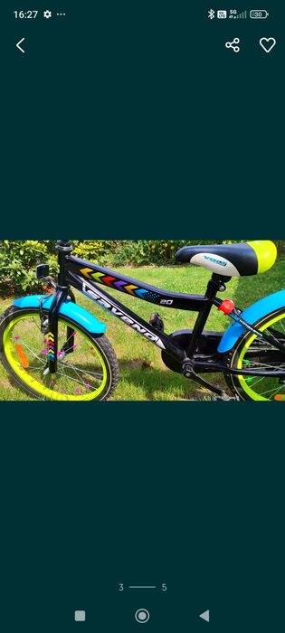 Rower jak nowy dla chłopca koła 20