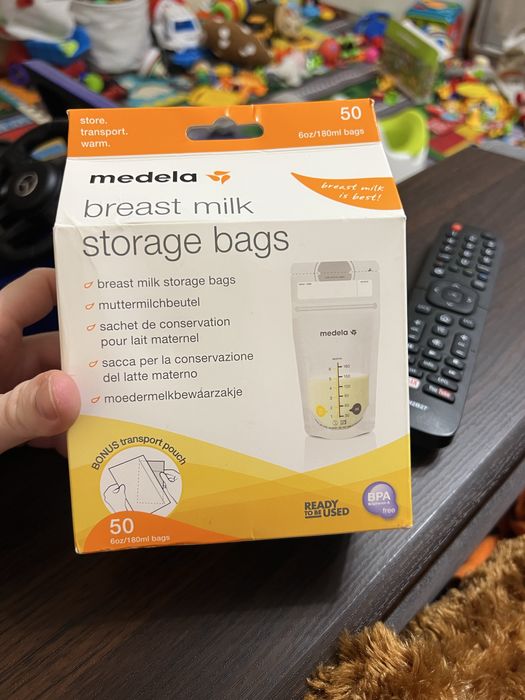 Medela пакети для зберігання та заморожування молока 50 шт