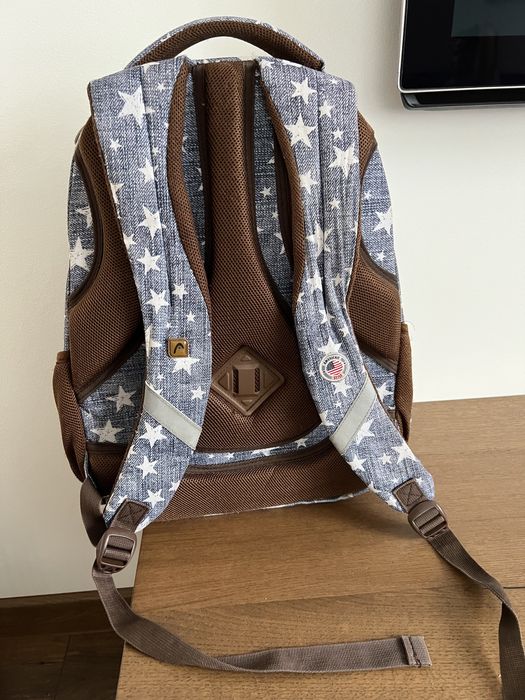 ** HEAD ** cudo 2 JEANS komplet : PLECAK + PIÓRNIK