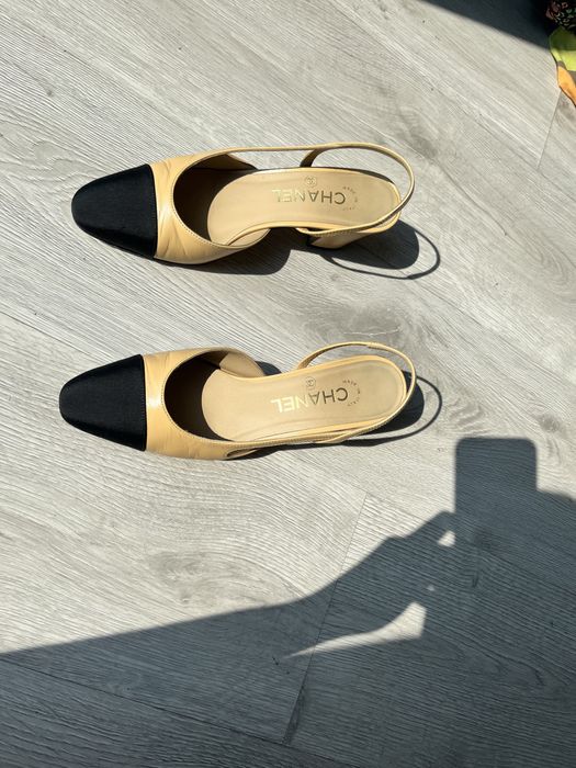 Orginalne Slinbacki (Czółenka) CHANEL- rozmiar 36