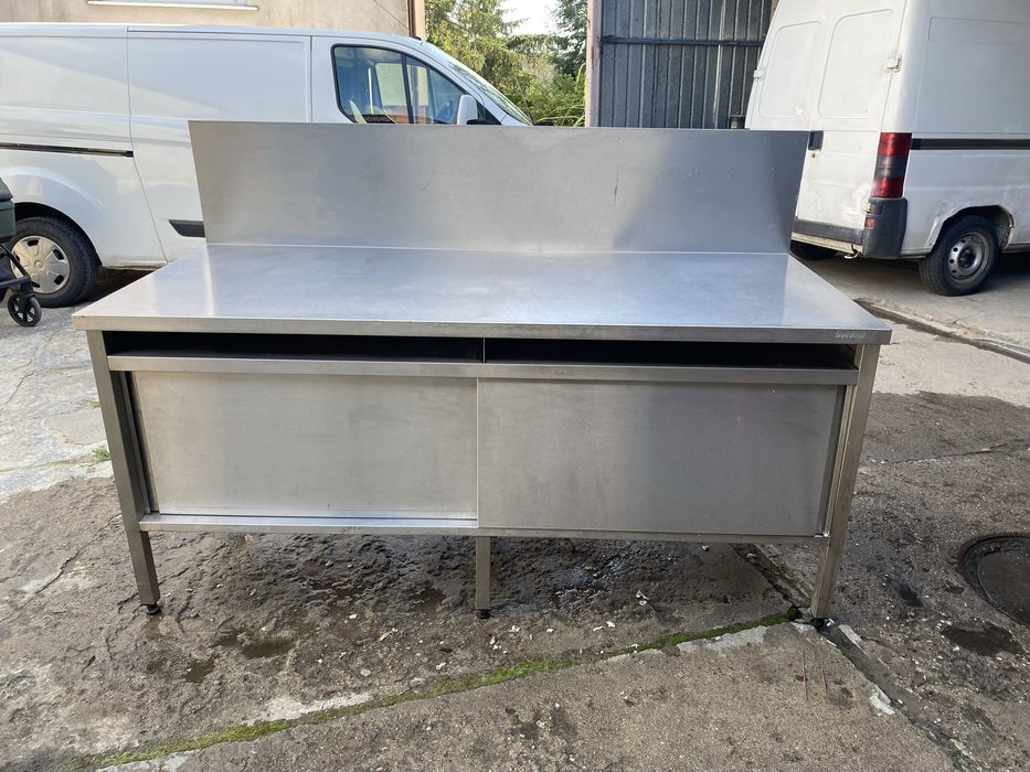 Szafa robocza Dora Metal ze stali nierdzewnej