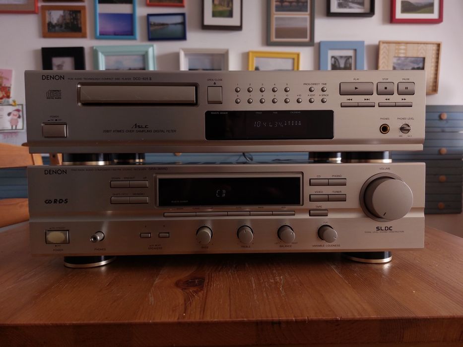 DENON wzmacniacz + cd
