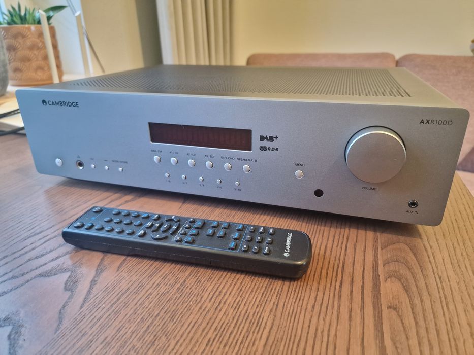 Cambridge Audio AXR100D wzmacniacz amplituner stereo DAB FM Bluetooth