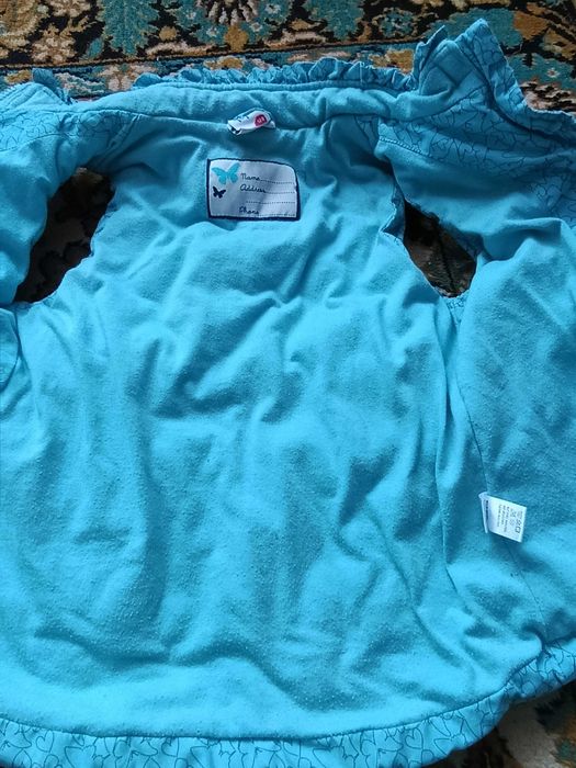 Безрукавка Topolino бірюза 128 см 6 7 років дівчинкаа