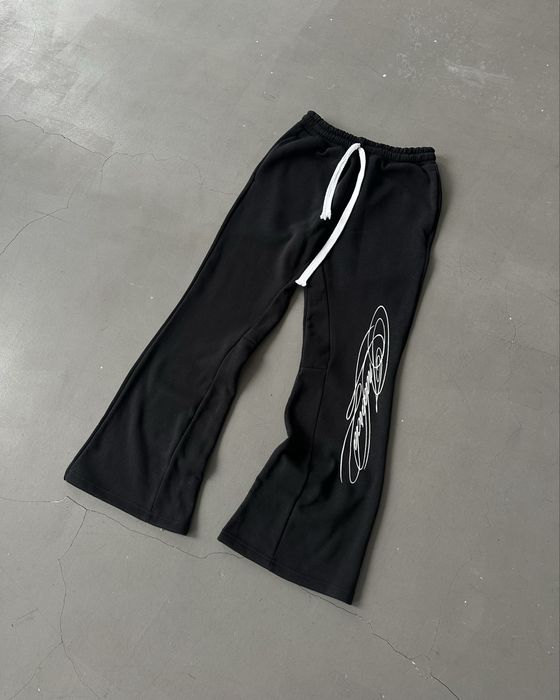 Штаны flared фларед