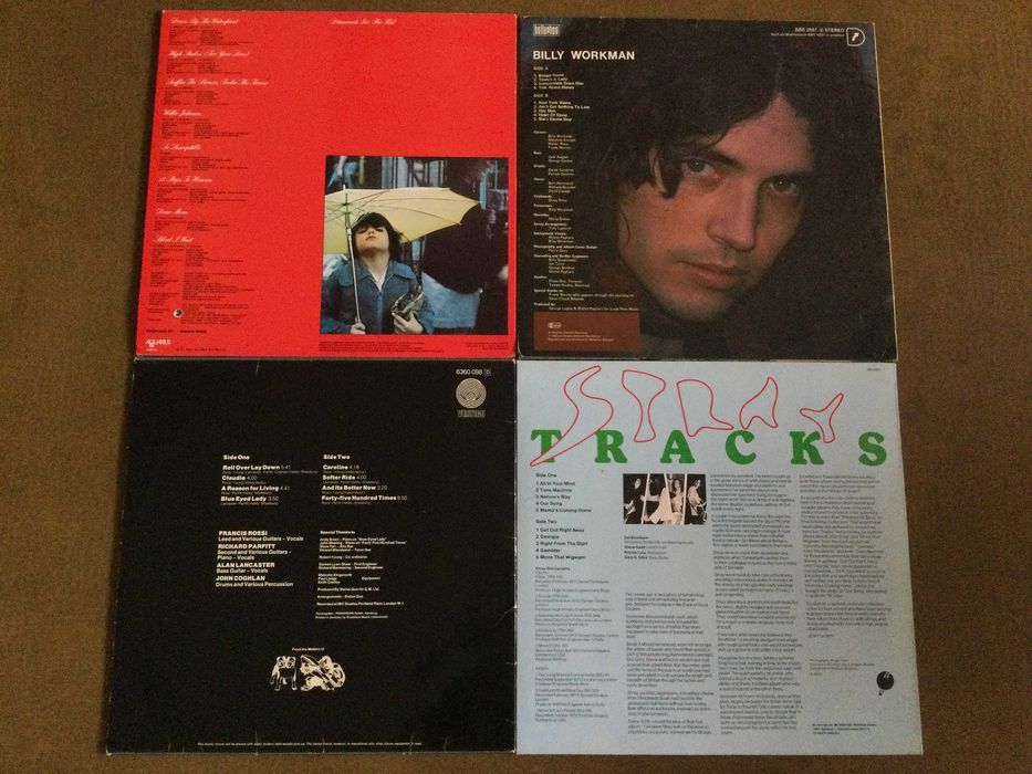 Hard Rock: Stray Status Quo Walter Rossi Billy Workman 4LP Winyle Tanio