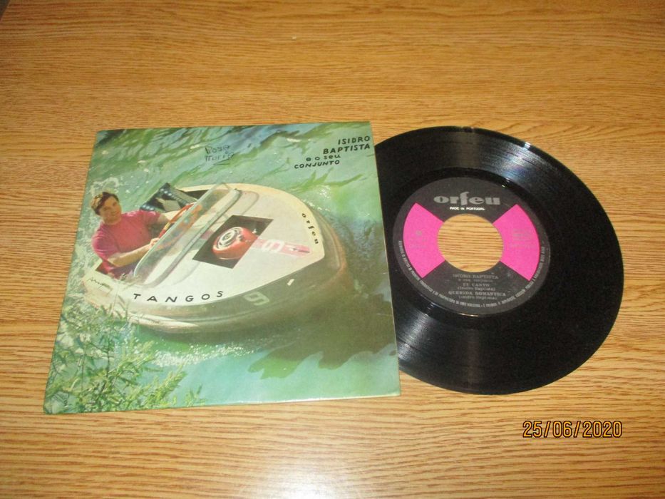 discos vinil EP antigos Portugueses