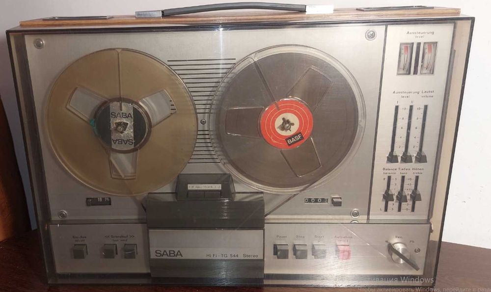 бобінний магнітофон Saba TG 544