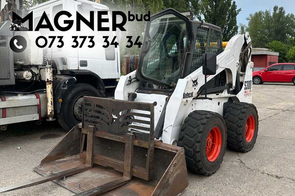 Оренда Bobcat S300 | Послуги міні погрузчика бобкет (бобкат) С300