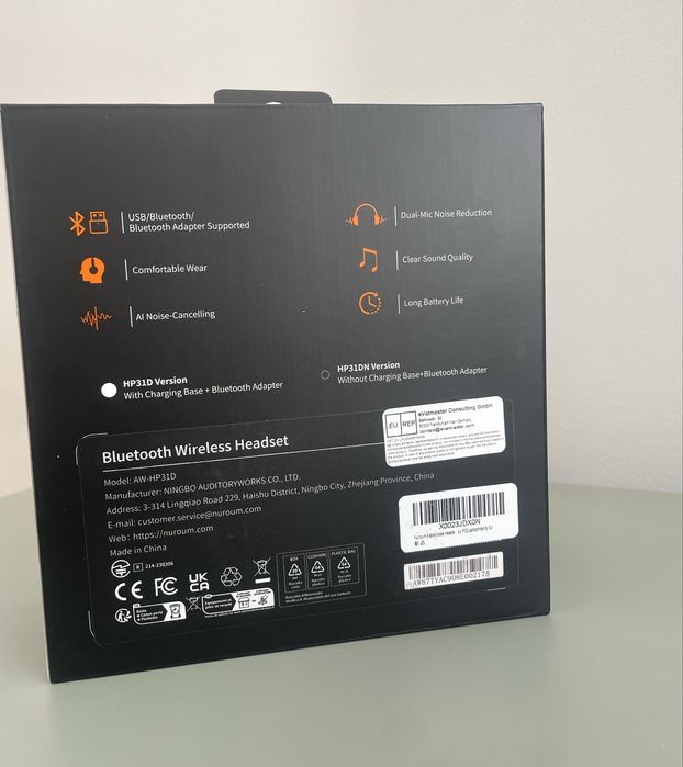 Headphones bluetooth NOVOS