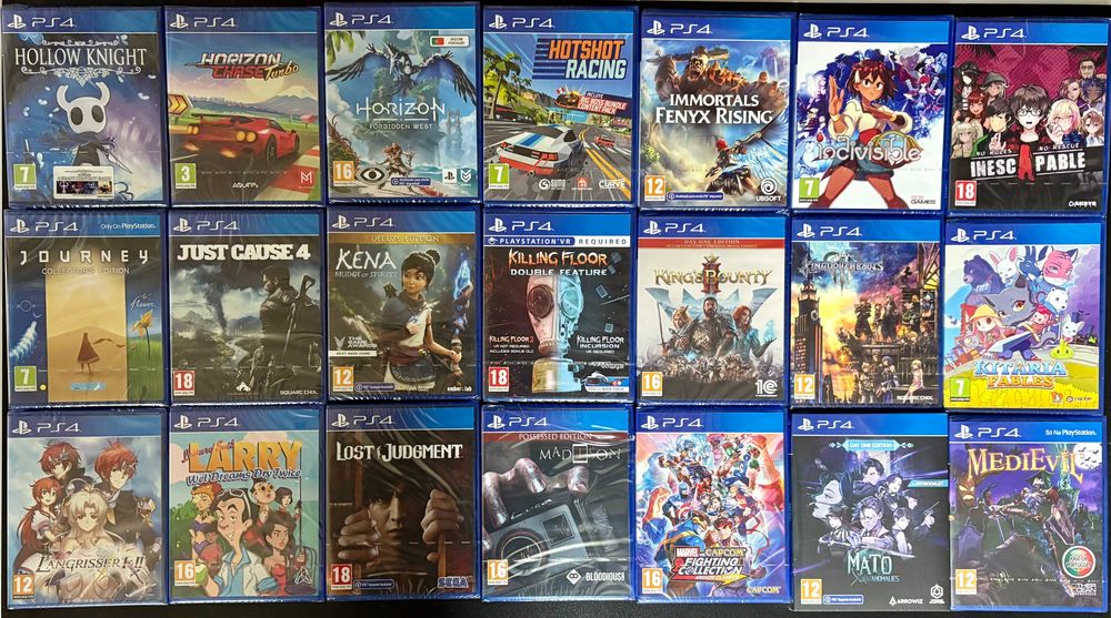 JOGOS PLAYSTATION 4/PS4 NOVOS/SELADOS | Portes Grátis | Ler Descrição↓