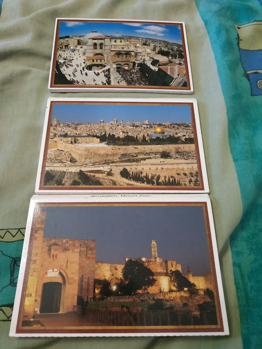 Открытки почтовые из Израиля . 3 нобора qassem company