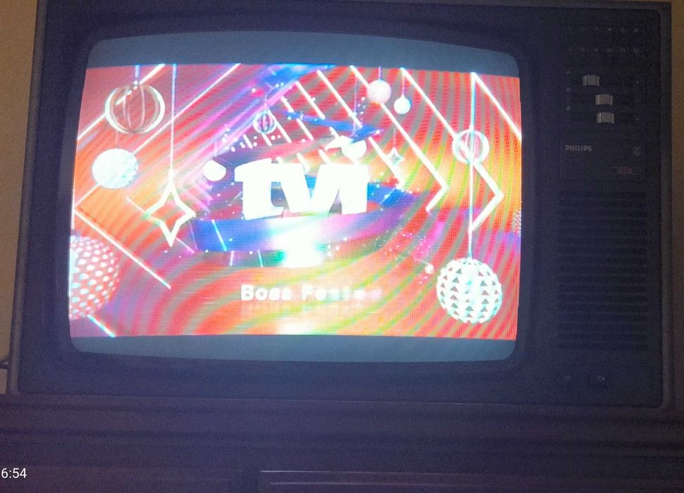 Televisão Philips Cores 1980