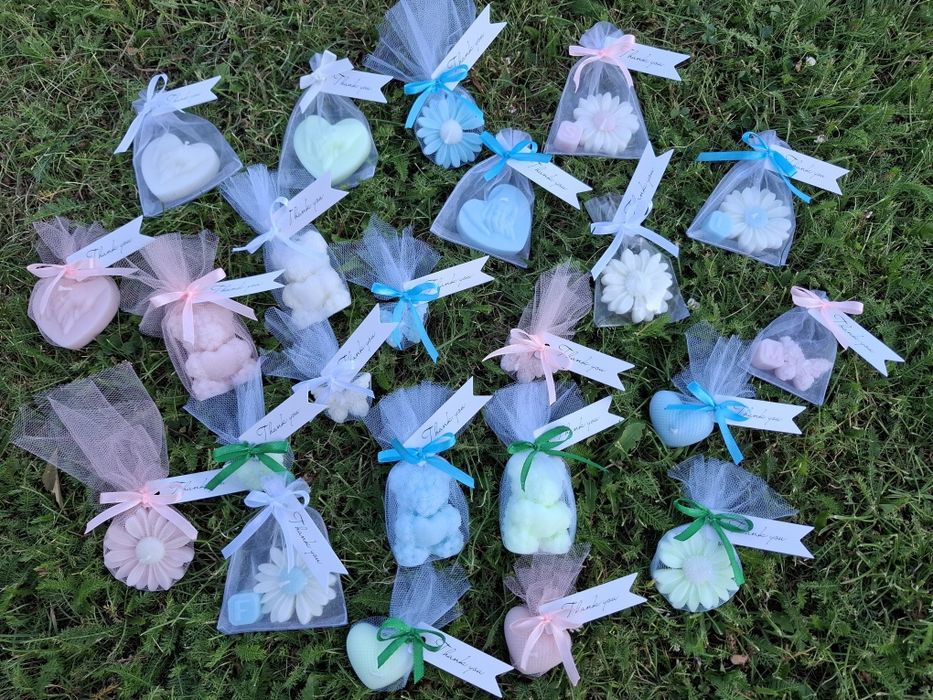 Podziękowania dla gości upomiek chrzest urodziny komunia roczek ślub