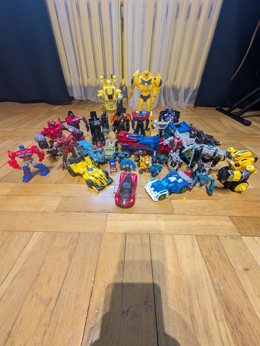 Figurki roboty Transformers wielki zestaw