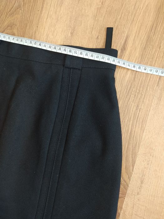 Wełniana spódnica maxi L