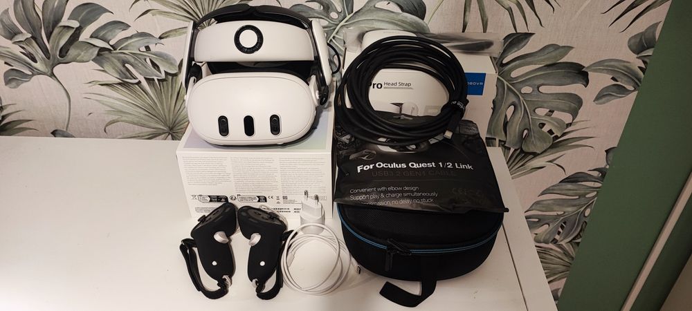 Google VR Meta Quest 3 512GB + bobo + Gratisy GWARANCJA