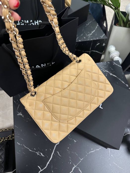 Сумка Chanel шкіра ікра flap 25 повний комплект бутика сумка жіноча шкіряна максимальна преміум якість