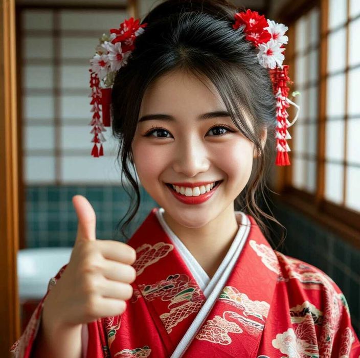 Японский массаж лица "Jiki no ningyō"