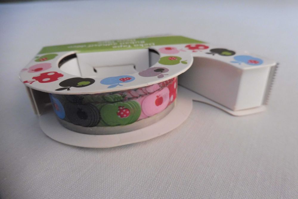 Taśmy klejące dekoracyjne nowe 13 szt. różne wzory